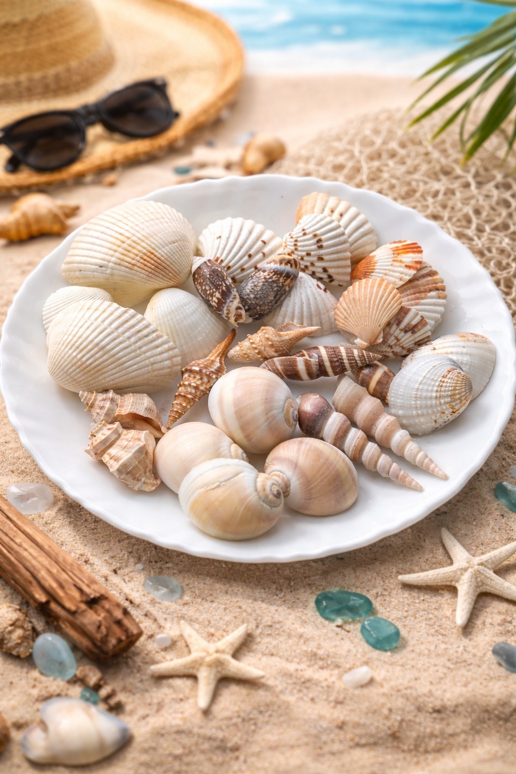 Mixed Decorative Shell Collection - Decorative Shells for Aquarium, Vase Filler & DIY Craft